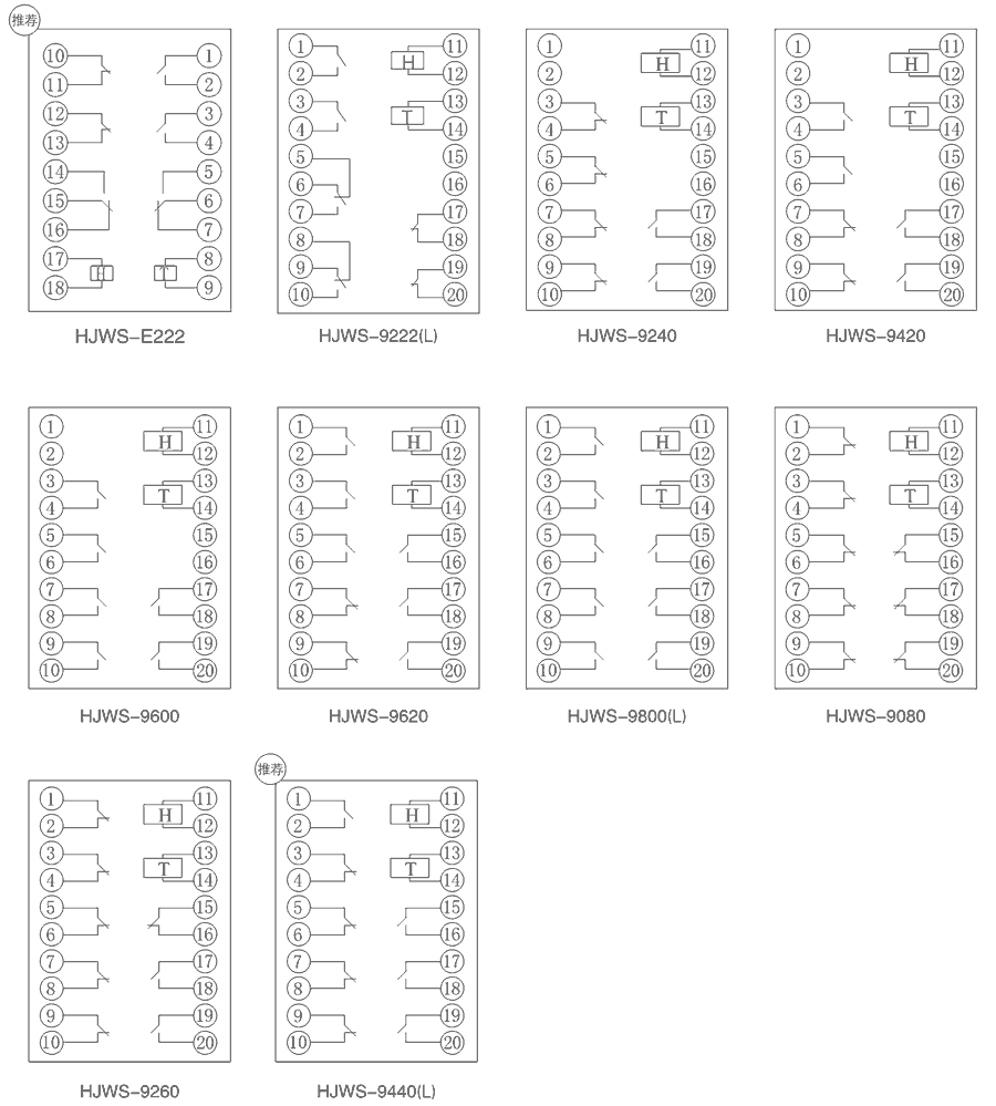 HJWS-9600內(nèi)部接線(xiàn)圖